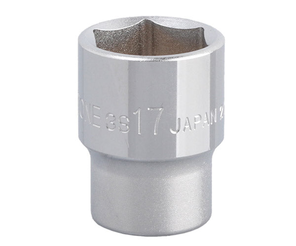 TONE ソケット(6角) 対辺寸法17mm 全長30mm (3S-17)(4953488155877) トネ