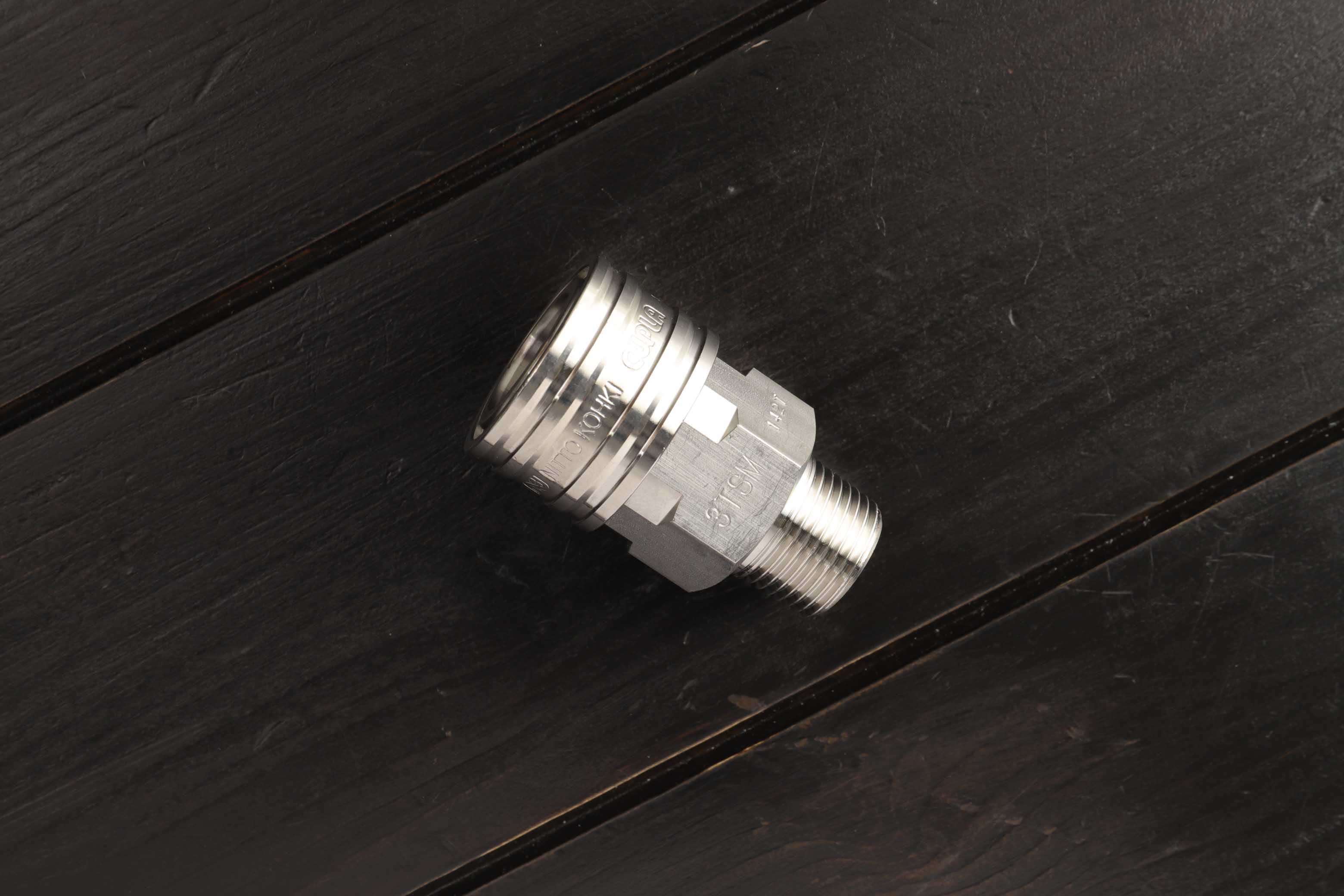 日東工器 3TSM 洗車機用ステンカプラ ソケット おねじ 3/8