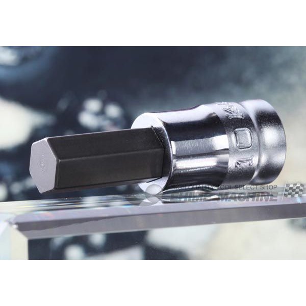 コーケン Z-EAL 9.5sq. ヘックスビットソケット 全長50mm サイズ10mm