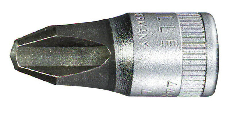 日本正規品 スタビレー (1/4SQ)ドライバーソケット (+) (44P-4)(4018754001071) STAHLWILLE