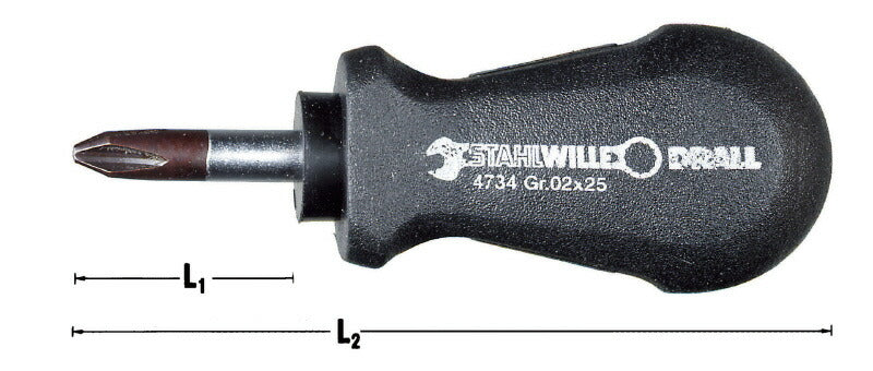 日本正規品 スタビレー スタビードライバー (+)#2X25 (4734-2)(4018754030521) STAHLWILLE
