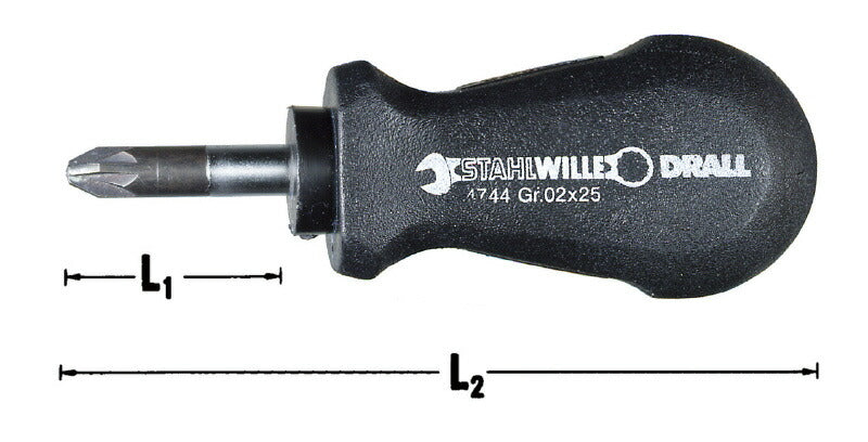 日本正規品 スタビレー スタビーポジドライブドライバー (4744-2)(4018754030699) STAHLWILLE
