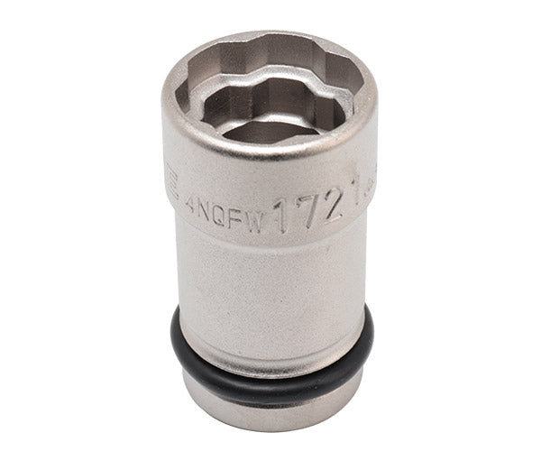 TONE インパクト用ダブルクイックフィットソケット 対辺寸法17、21mm 差込角12.7mm (4NQFW-1721)(4953488454307) トネ