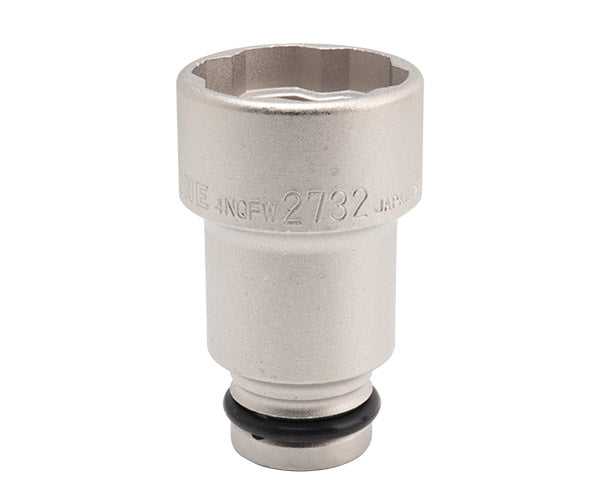 TONE インパクト用ダブルクイックフィットソケット 対辺寸法27、32mm 差込角12.7mm (4NQFW-2732)(4953488454321) トネ