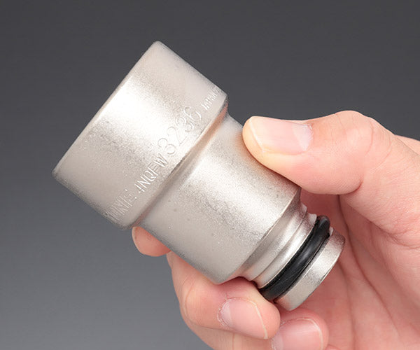 TONE インパクト用ダブルクイックフィットソケット 対辺寸法32、36mm 差込角12.7mm (4NQFW-3236)(4953488454338) トネ
