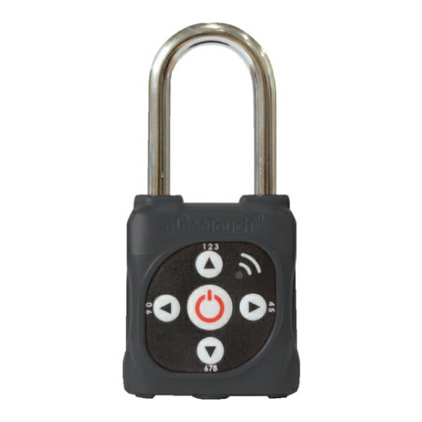 ジェーエスビ eGeeTouchMINI パドロック 黒GT5109 5-05105-99 南京錠 スマホ 簡単解錠
