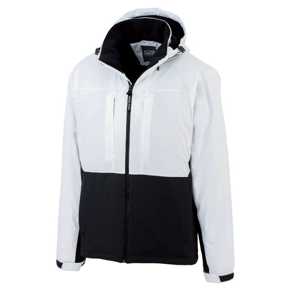 ジーベック 防水軽防寒ブルゾン シルバーグレー 502-22 クロスゾーン XEBEC 防風 保湿 防寒