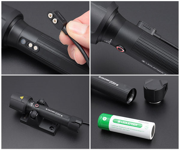 LEDLENSER P7R Work LEDライト 1200lm 高演色LED搭載 502187 レッドレンザー