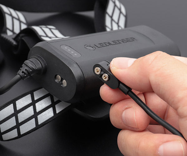 LEDLENSER ハイエンド充電式LEDヘッドライト H19R Signature 502198 充電式ヘッドライト レッドレンザー