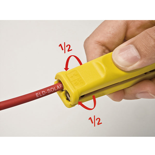 WEICON 52002003 1.5mm2-6.0mm2 ソーラーワイヤーストリッパー ウェイコン