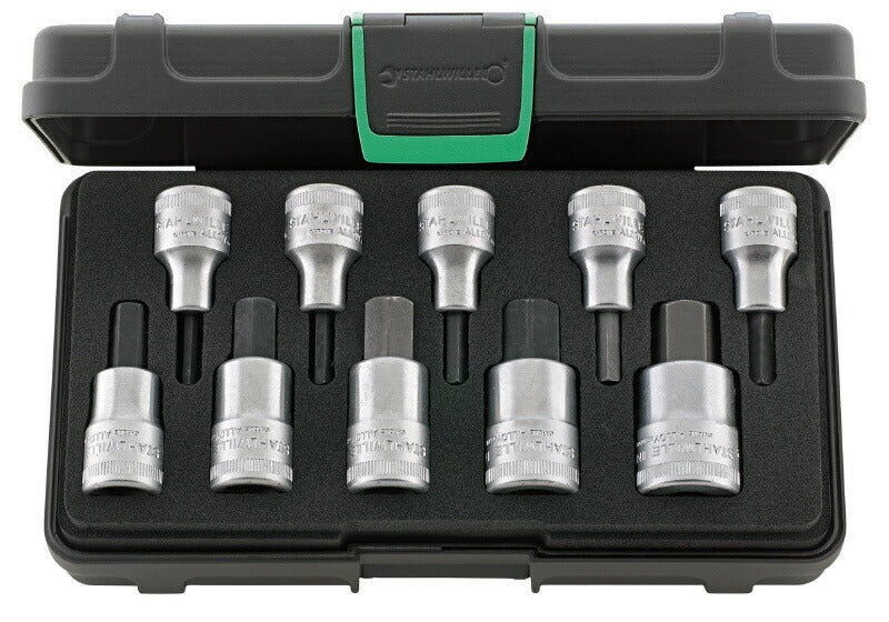 日本正規品 スタビレー (1/2SQ)インヘックスソケットセット (54/10KN)(4018754261642) STAHLWILLE