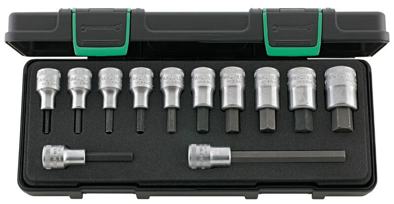 日本正規品 スタビレー (1/2SQ)インヘックスソケットセット (54/12KN)(4018754260935) STAHLWILLE