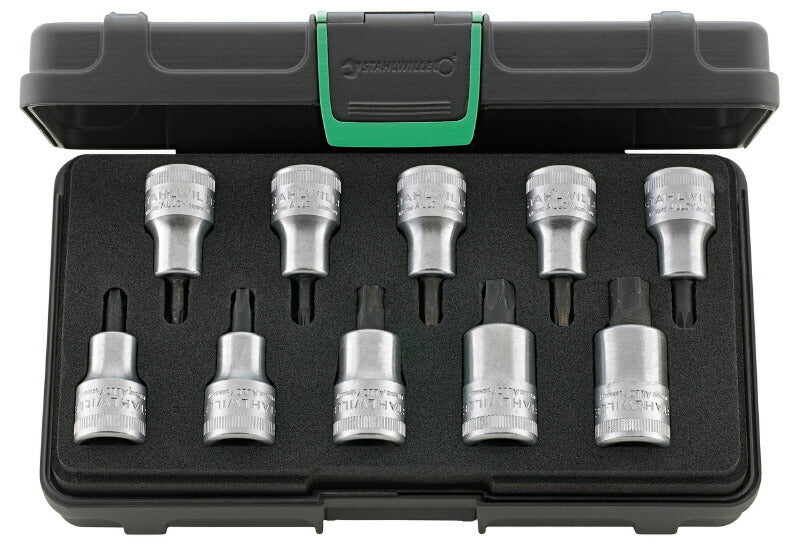 日本正規品 スタビレー (1/2SQ)ヘクスローブソケットセッ (54TX/10KN)(4018754261666) STAHLWILLE