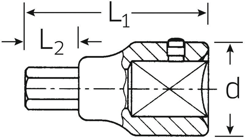 日本正規品 スタビレー (3/4SQ)インヘックスソケット (59-19)(4018754009305) STAHLWILLE