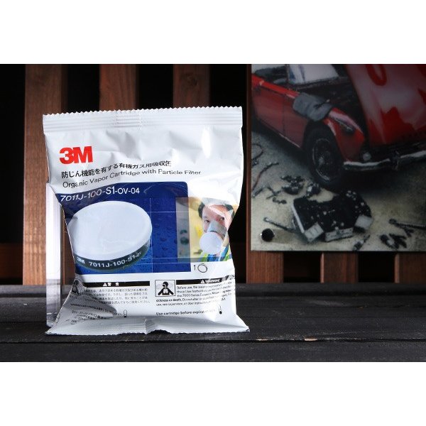 スリーエムの有機ガス用吸収缶の画像1