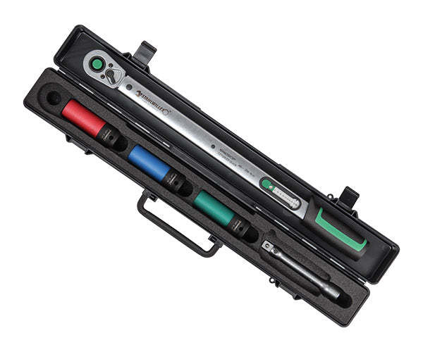 【掘り出し市】日本正規品 スタビレー 日本仕様トルクレンチ 5点セット ケース付  40〜200Nm 差込角12.7mm (721QR/20/3/1QUICK-JP)(4018754330935) STAHLWILLE