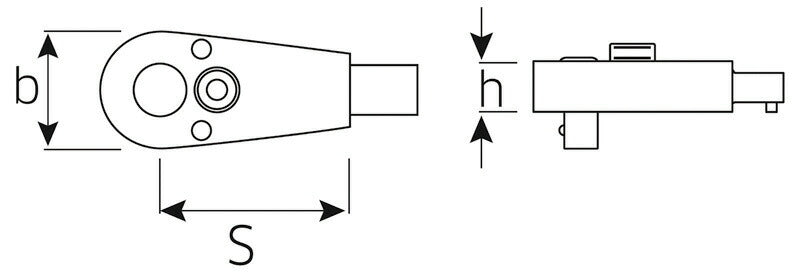 日本正規品 スタビレー トルクレンチ差替ヘッド (725L/5)(4018754136520) STAHLWILLE
