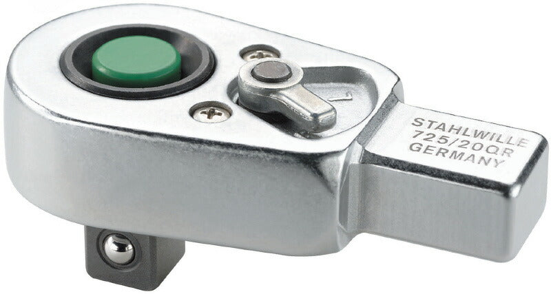 日本正規品 スタビレー トルクレンチ差替ヘッド(ラチェット)  (725QR/20)(4018754139637) STAHLWILLE