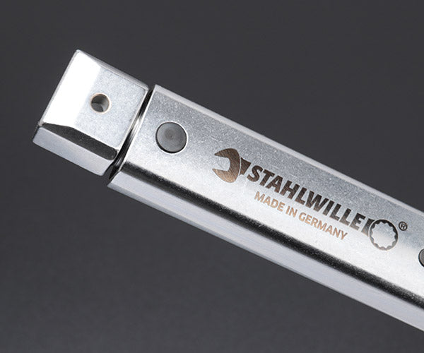 【エクストラセール】日本正規品 スタビレー トルクレンチ 20-100Nm 日本仕様 QUICK 板バネ式リセット不要 スライド設定 ヘッド交換式 成績証明書付 (730/10QUICK-JP) (4018754295272) STAHLWILLE