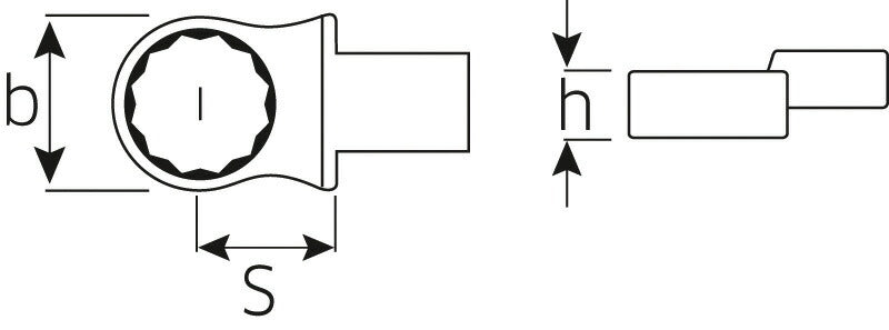 日本正規品 スタビレー トルクレンチ差替ヘッド (732A/10-1/4)(4018754035052) STAHLWILLE