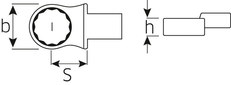 日本正規品 スタビレー トルクレンチ差替ヘッド(メガネ) (732/40-18)(4018754034246) STAHLWILLE
