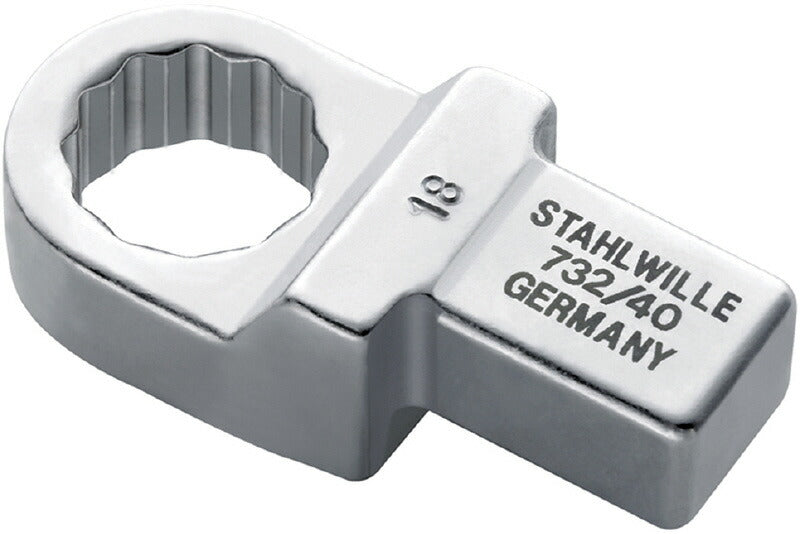 日本正規品 スタビレー トルクレンチ差替ヘッド(メガネ) (732/40-24)(4018754034284) STAHLWILLE