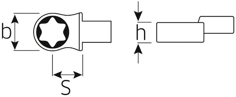 日本正規品 スタビレー トルクレンチ差替ヘッド (732TX/40-E18)(4018754096848) STAHLWILLE