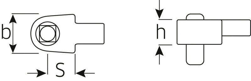 日本正規品 スタビレー 校正専用トルクレンチ差替ヘッド (734K/20)(4018754192298) STAHLWILLE