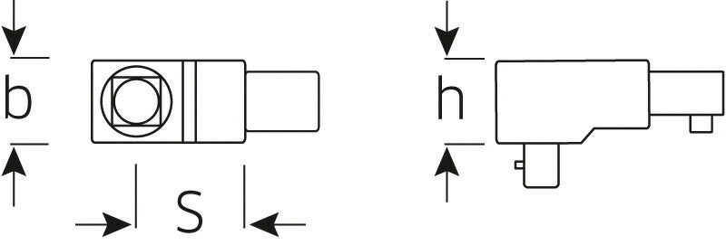 日本正規品 スタビレー トルクレンチ差替ヘッド(3/4) (734/100)(4018754239603) STAHLWILLE