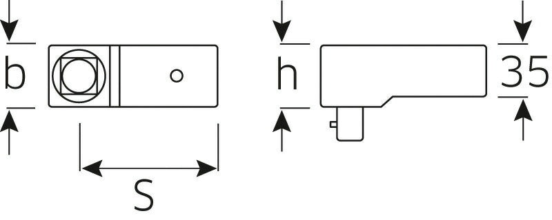 日本正規品 スタビレー トルクレンチ差替ヘッド(3/4スクエア) (734/80)(4018754109609) STAHLWILLE