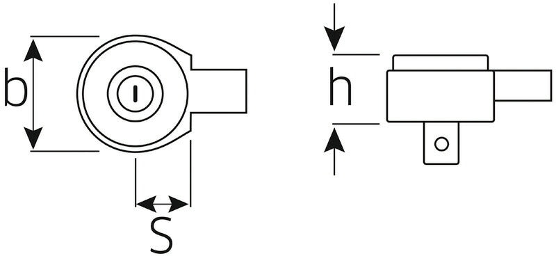 日本正規品 スタビレー トルクレンチ差替ヘッド(ラチェット)  (735/40HD)(4018754208784) STAHLWILLE