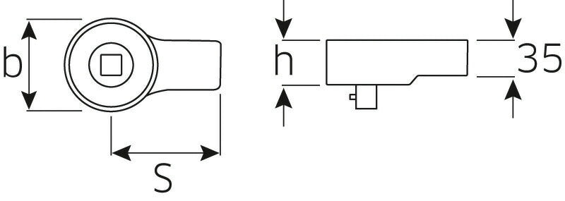日本正規品 スタビレー トルクレンチ差替ヘッド(ラチェット)  (735/80)(4018754109616) STAHLWILLE