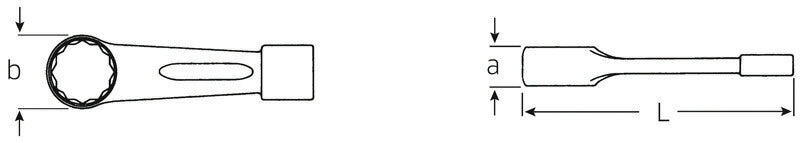 日本正規品 スタビレー 打撃メガネレンチ  (8-95)(4018754023332) STAHLWILLE