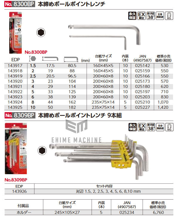 VESSELのレンチセットの画像10