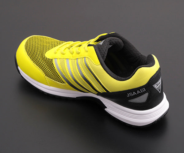 ジーベック プロスニーカー 85132-80 イエロー 26.0cm 安全靴 XEBEC おしゃれ かっこいい 作業靴 スニーカー