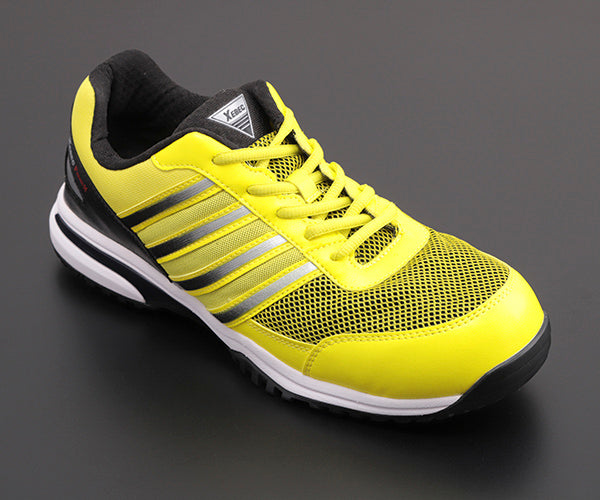 ジーベック プロスニーカー 85132-80 イエロー 27.0cm 安全靴 XEBEC おしゃれ かっこいい 作業靴 スニーカー