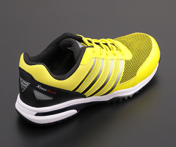 ジーベック プロスニーカー 85132-80 イエロー 27.0cm 安全靴 XEBEC おしゃれ かっこいい 作業靴 スニーカー