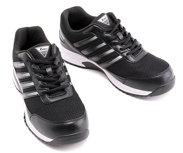 ジーベック プロスニーカー 85132-90 ブラック 27.0cm 安全靴 XEBEC おしゃれ かっこいい 作業靴 スニーカー
