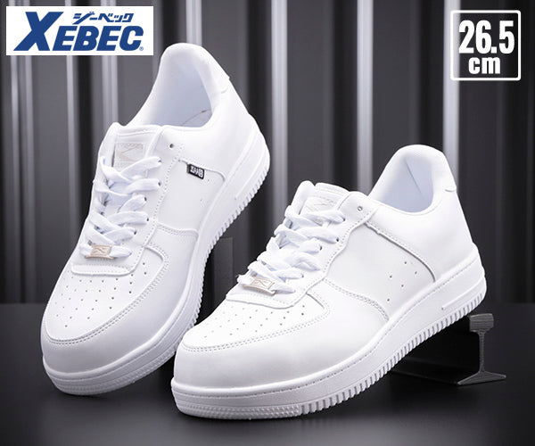 ジーベック プロスニーカー 85141-32 ホワイト 26.5cm 安全靴 XEBEC おしゃれ かっこいい 作業靴 スニーカー