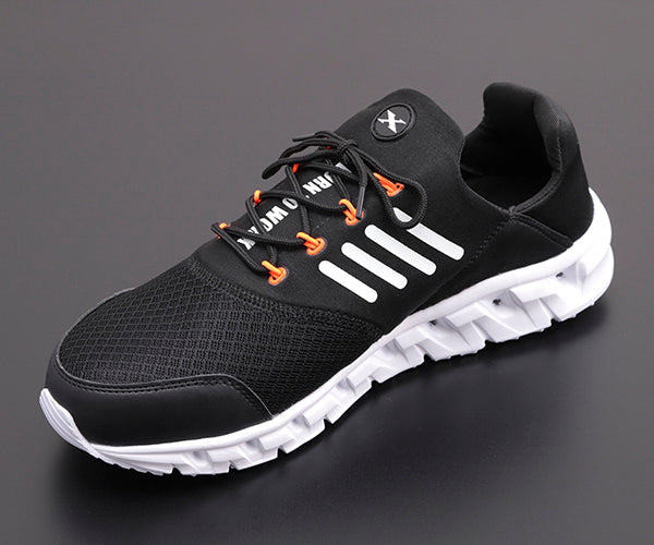 ジーベック プロスニーカー 85146-90 ブラック 25.5cm 安全靴 XEBEC おしゃれ かっこいい 作業靴 スニーカー