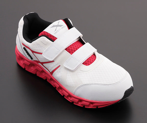 ジーベック プロスニーカー 85147-32 ホワイト 25.5cm 安全靴 XEBEC おしゃれ かっこいい 作業靴 スニーカー