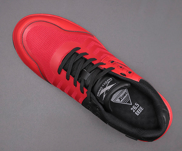 ジーベック プロスニーカー 85148-71 レッド 27.5cm 安全靴 XEBEC おしゃれ かっこいい 作業靴 スニーカー