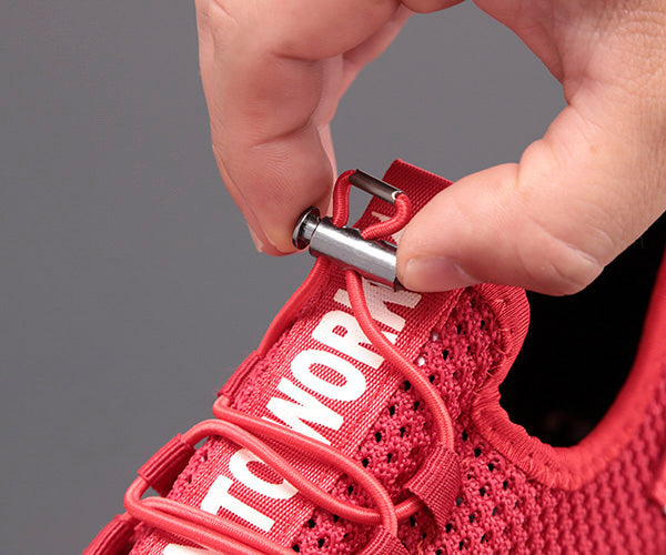 ジーベック セフティシューズ 85412-71 レッド 26.5cm 安全靴 XEBEC おしゃれ かっこいい 作業靴 スニーカー