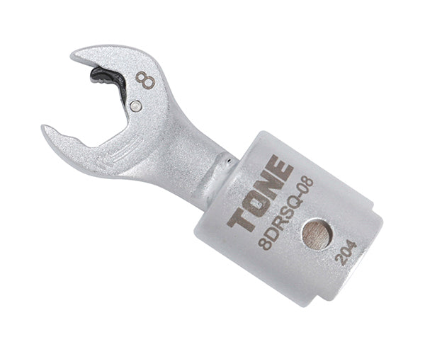 TONE 差替式トルクレンチ用クイックスパナヘッド 全長42.6mm 厚さ4.1mm (8DRSQ-08)(4953488419702) トネ