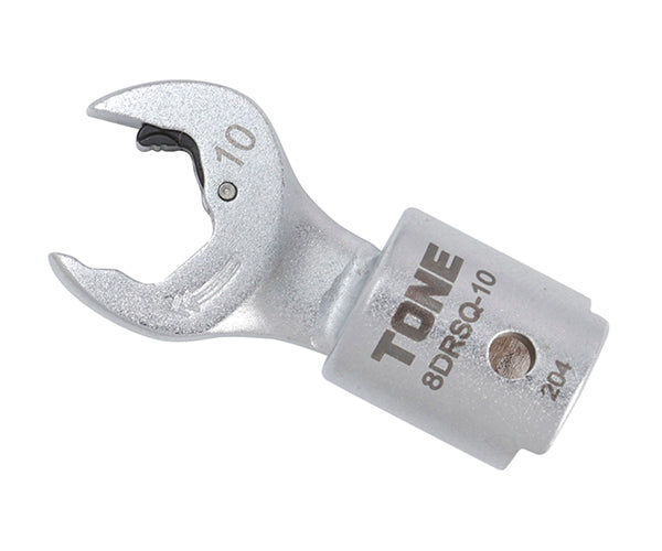 TONE 差替式トルクレンチ用クイックスパナヘッド 全長43.8mm 厚さ4.8mm (8DRSQ-10)(4953488419719) トネ