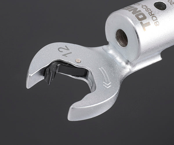 TONE 差替式トルクレンチ用クイックスパナヘッド 全長45.5mm 厚さ5.3mm (8DRSQ-12)(4953488419726) トネ