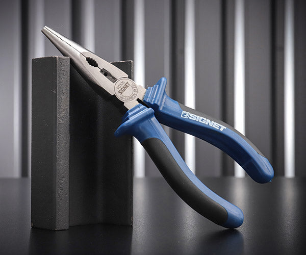 【ワケあり特価品】(状態A) シグネット 90376-S99-00401 強力ラジオペンチ コンフォートタイプ 全長160mm (4545301035536) SIGNET