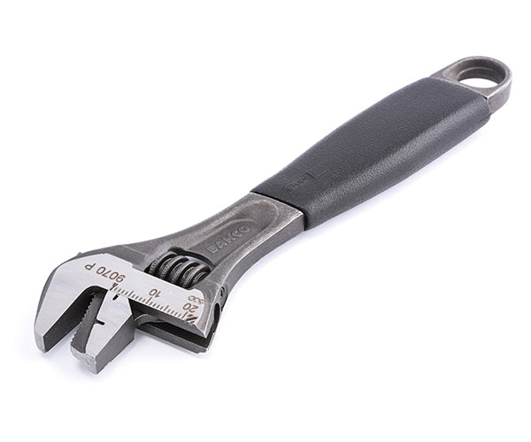 日本正規品 バーコ パイプレンチ兼用モンキーレンチ 最大口開き21mm ブラック仕上げ (9070P)(7314150103416) BAHCO