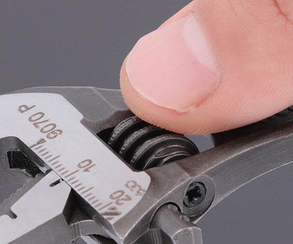 日本正規品 バーコ パイプレンチ兼用モンキーレンチ 最大口開き21mm ブラック仕上げ (9070P)(7314150103416) BAHCO