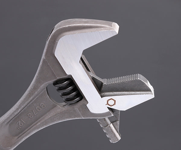 日本正規品 バーコ パイプレンチ兼用モンキーレンチ 最大口開き34mm ブラック仕上げ (9073P)(7314150101726) BAHCO